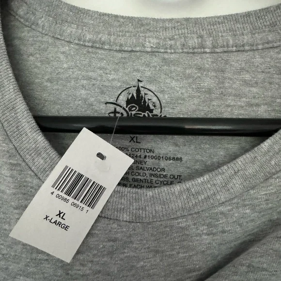 Disney Halloween Ghost "My Boo" Grey Adult T-Shirt (Size: XL) - Picture 3 of 6